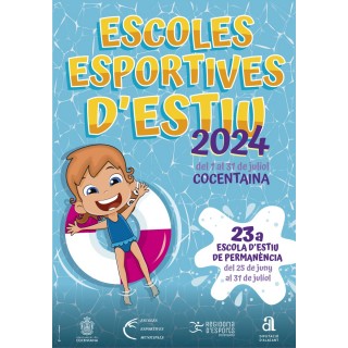Cocentaina presenta les activitats d’estiu al poliesportiu